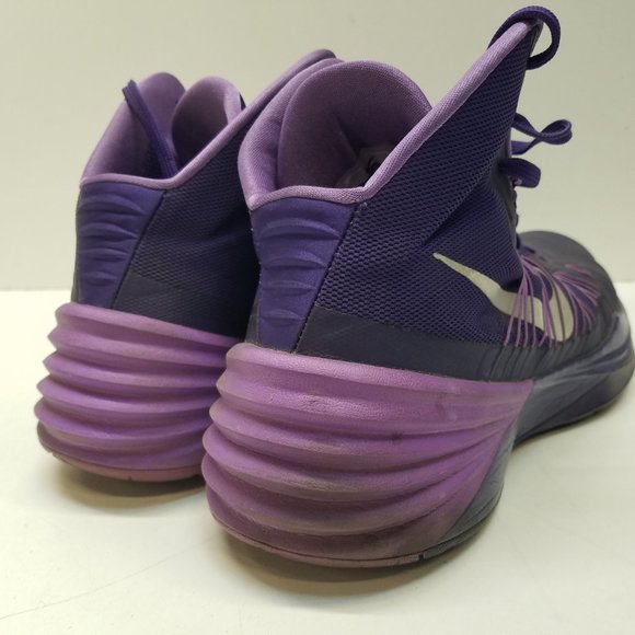 Nike Zoom Hyperdunk Violet Basketball Shoes Men's Size 16.5 | 584433-500 | VG - Picture 4 of 8